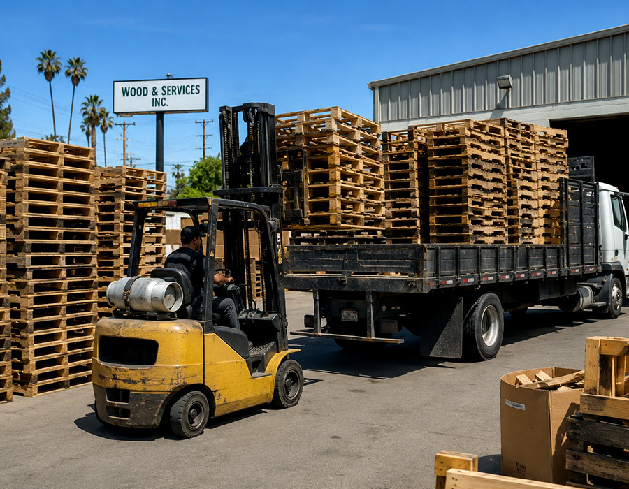 Pallet Services in Canoga Park | New, Used & Custom Pallets